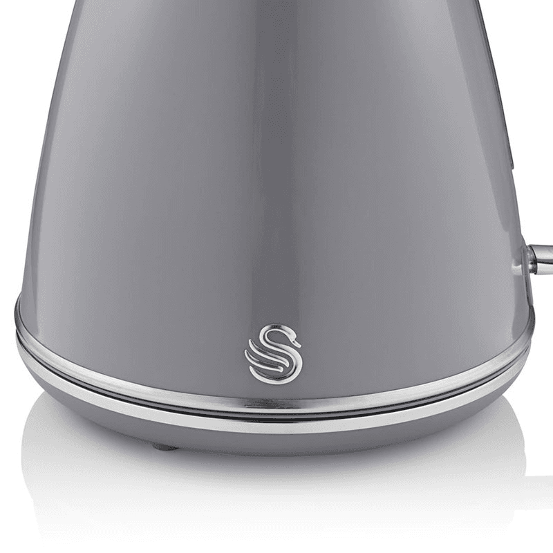 Retro Jug Kettle, 1.5L, Grey