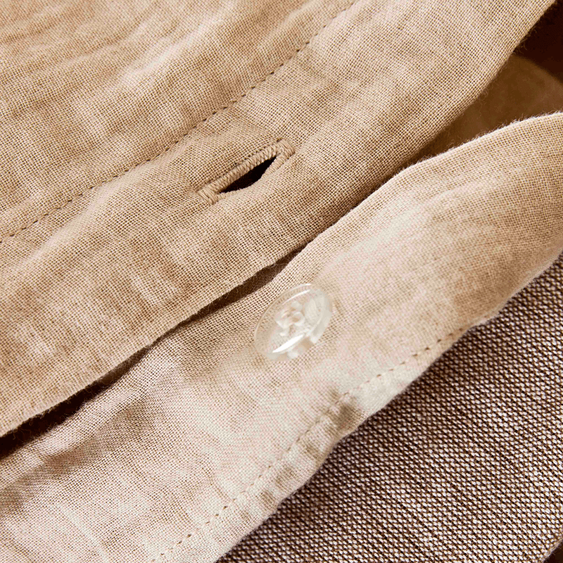 Organic Retreat Duvet Set, Double, Oat