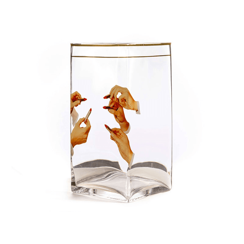 Toiletpaper Lipsticks Vase, H30cm, Multi