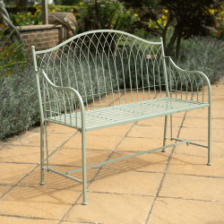 Image showing the Hampton Bench, Soft Green product.