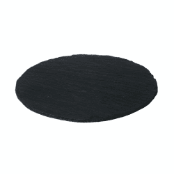 Image showing the Pair of round tablemats, 23cm, Slate product.