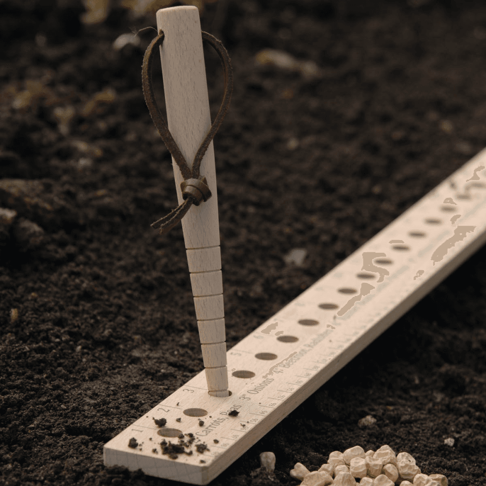 Seed & Plant Spacing Ruler, Natural