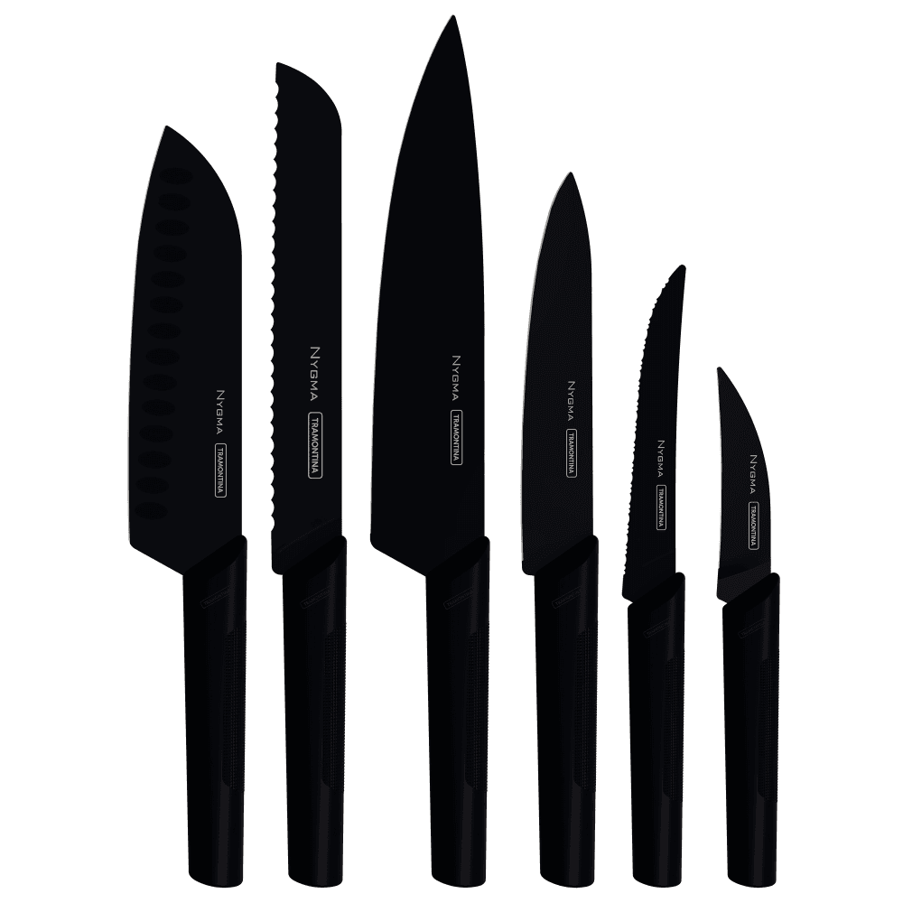 Nygma set of 9 knifes, Black
