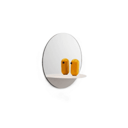 Image showing the Horizon Mirror, D34cm, White product.
