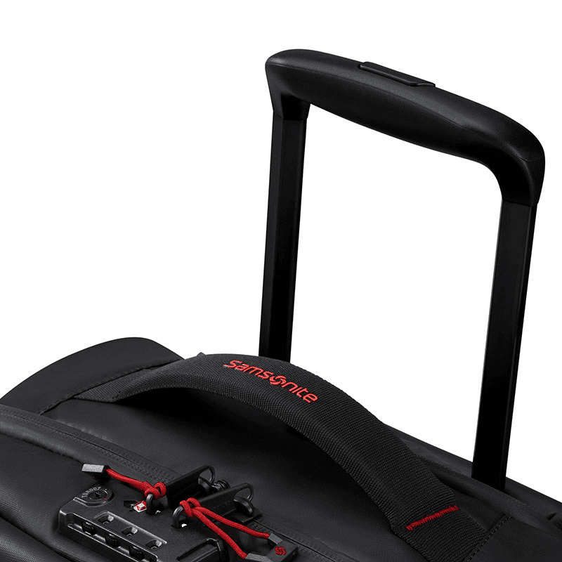 Ecodiver Duffle with Wheels, H55 x L35 x W23cm, Black