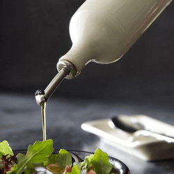 Image showing the Ceramic Oil Cruet, 400ml, Cream product.
