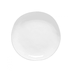 Image showing the Livia Set of 6 Dinner Plates, D28cm, Gloss White product.