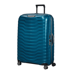 Image showing the Proxis Suitcase, H81 x L57 x W32cm, Petrol Blue product.