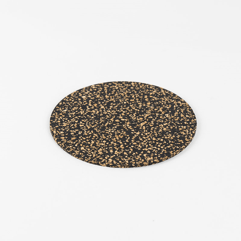 Dash Set of 4 Coasters, D9cm, Black